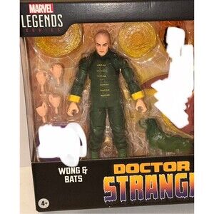 Marvel Legends Wong Amazon Comic Version Loose Amazon Bats From 2 Pack Dog